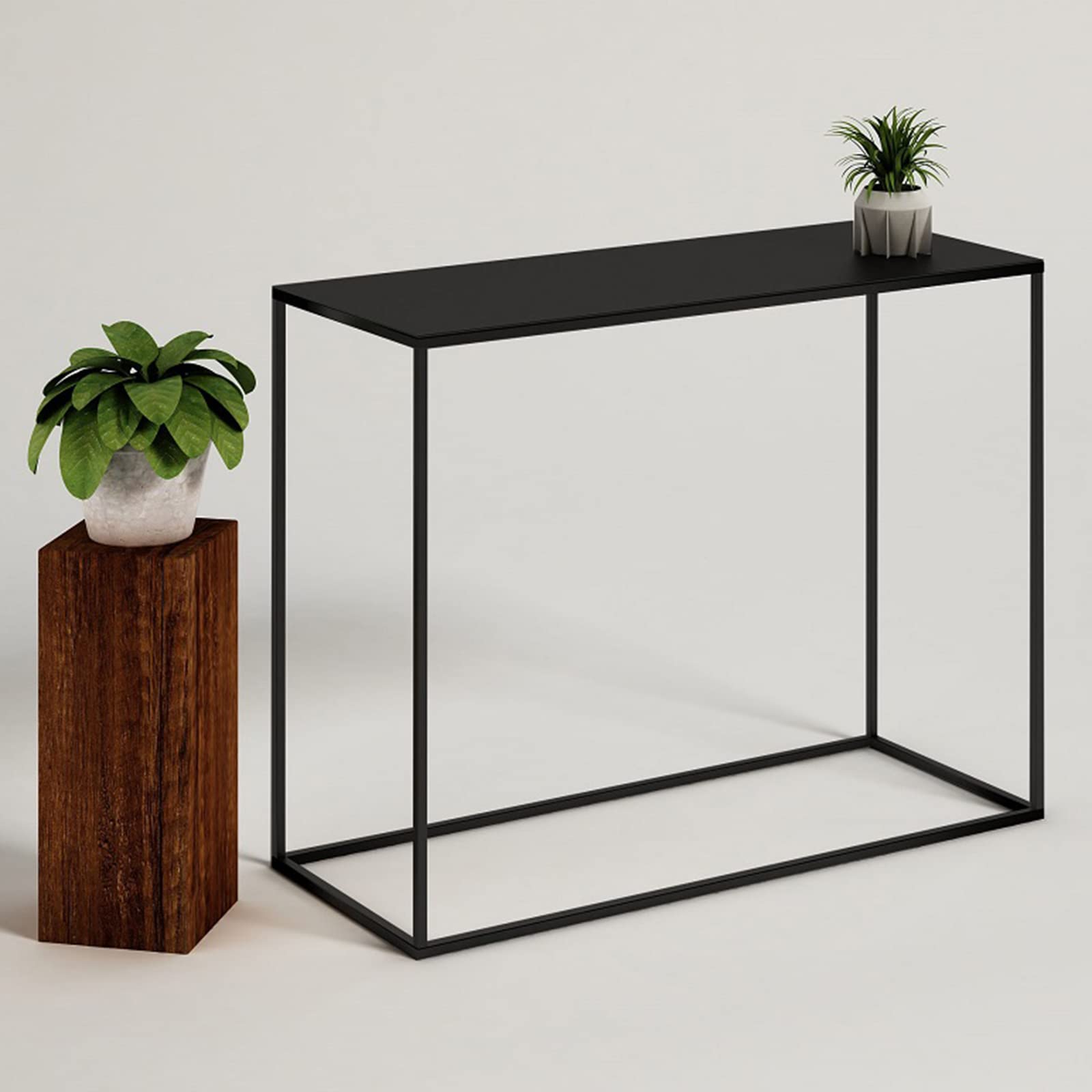 Amazon｜コンソールテーブル, 当世風シンプルアイアン製玄関